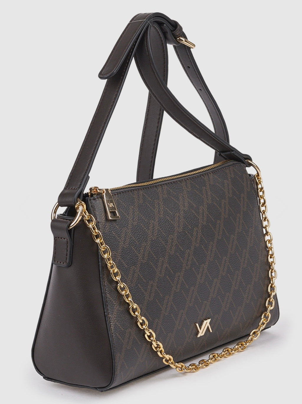 Borsa a tracolla brown                       Verde