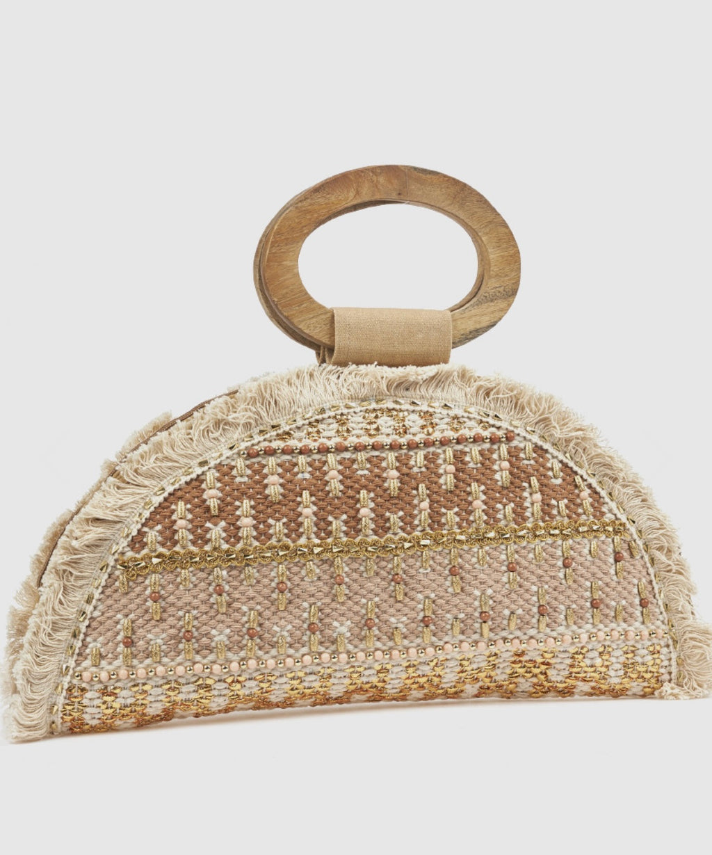 Borsa da sera beige                           Verde
