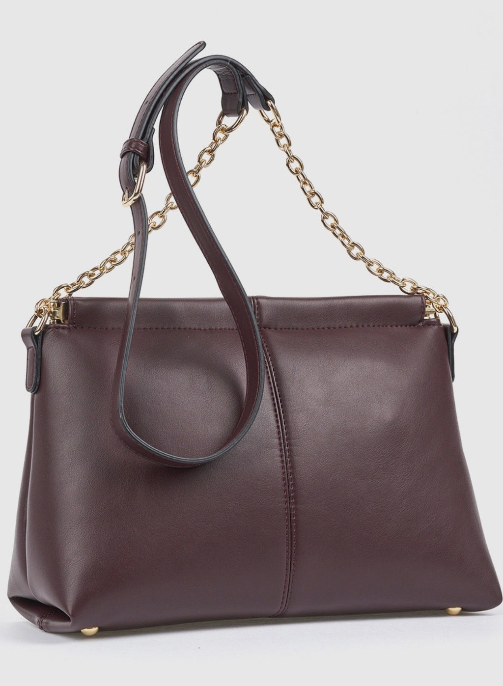 Borsa a tracolla bordeaux                   Verde