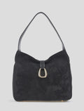 Borsa a spalla black                            Verde