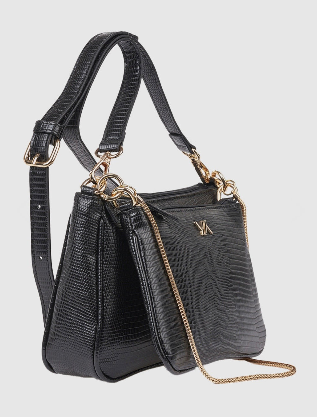 Borsa a tracolla black                         Verde