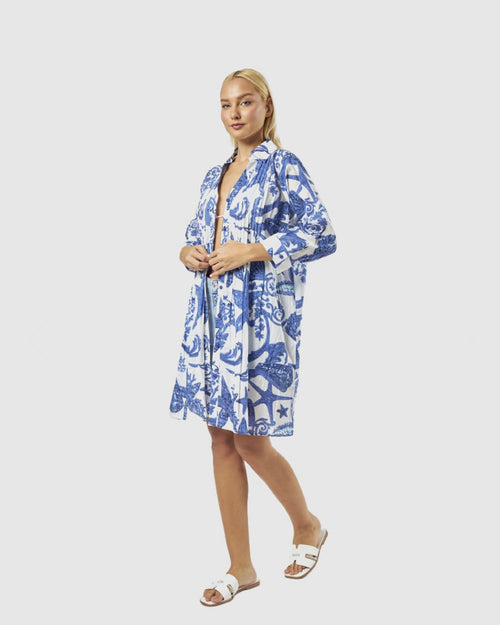 Abito Chemise blue                                  Verde