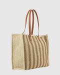 Borsa da mare beige                          Verde