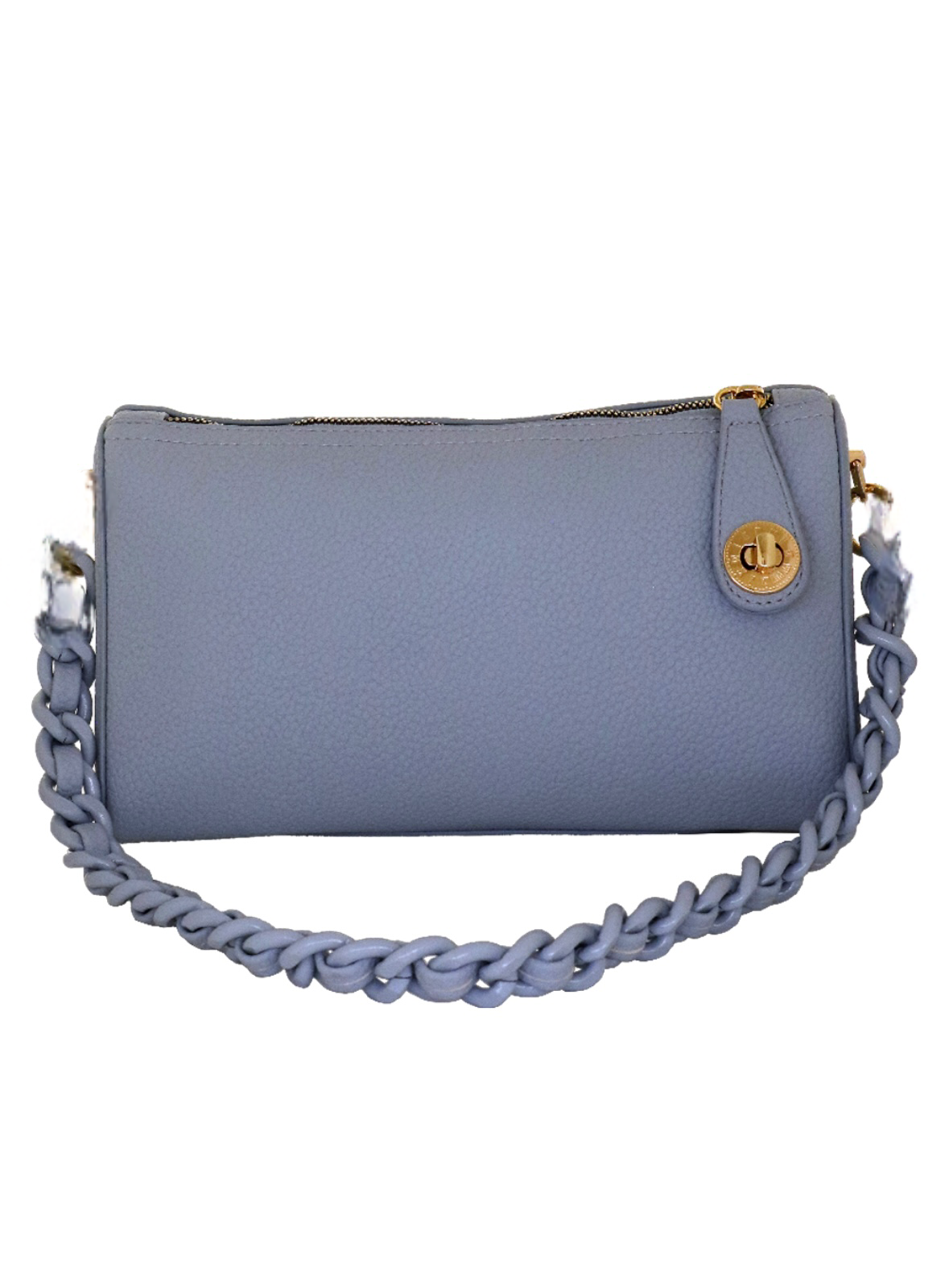 BORSA SPALLA CHEWING BAG AZZURRO                                            Camomilla milano