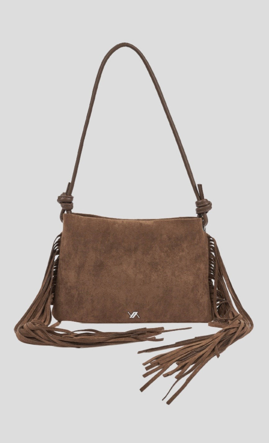 Borsa a spalla brown                           Verde