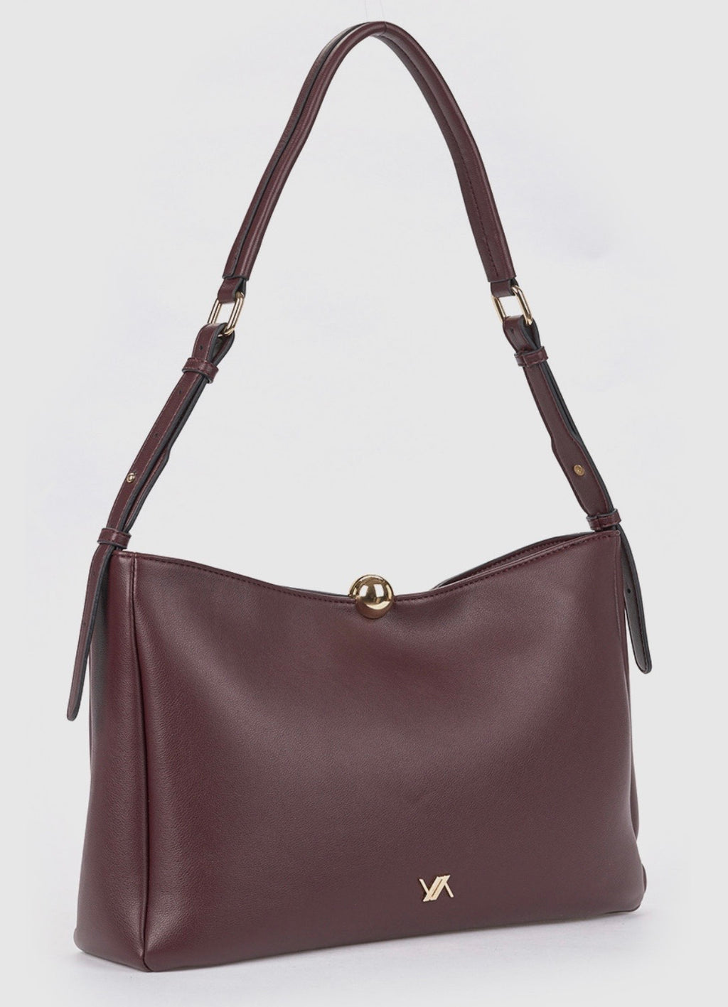 Borsa a spalla bordeaux                     Verde