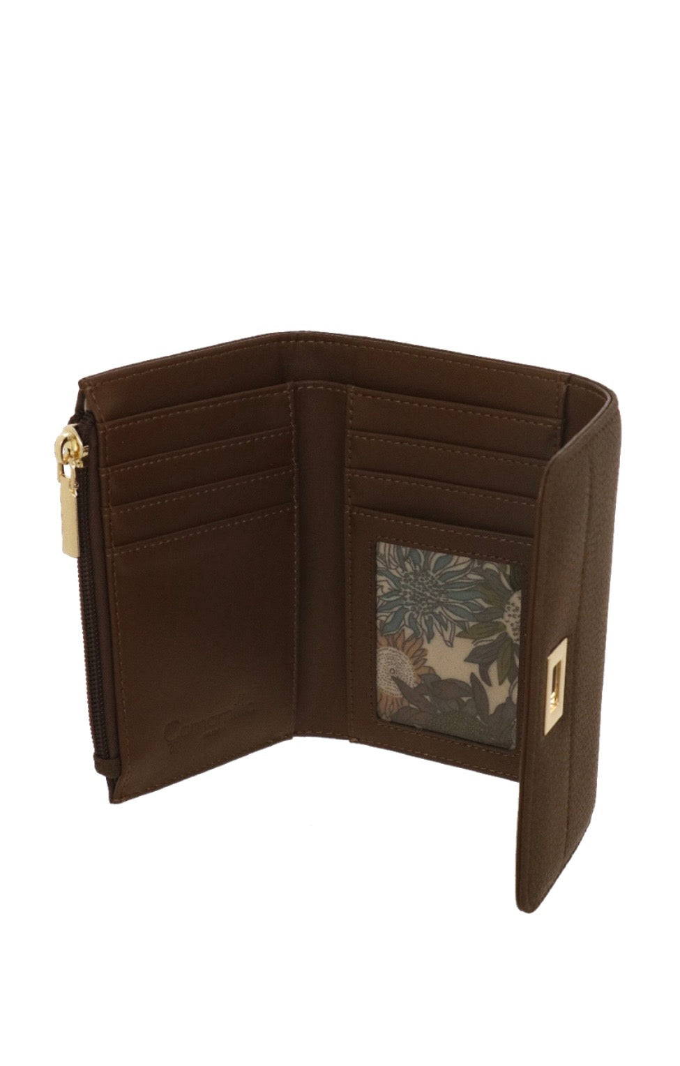 PORTAFOGLIO M FLAP MARRONE   Camomilla Milano