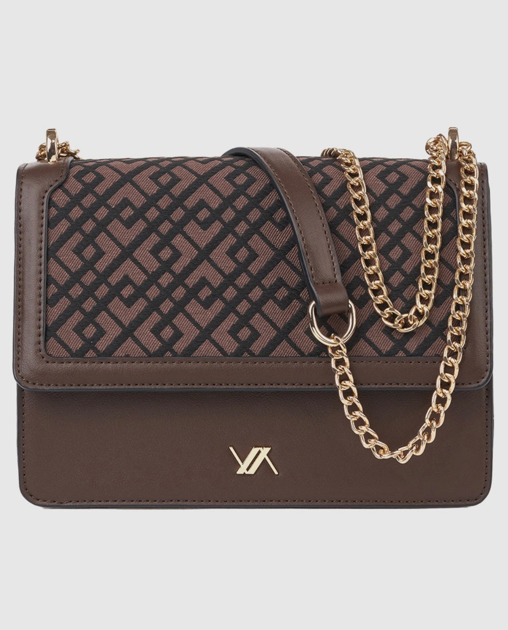 Borsa a spalla brown                          Verde