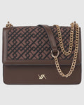 Borsa a spalla brown                          Verde