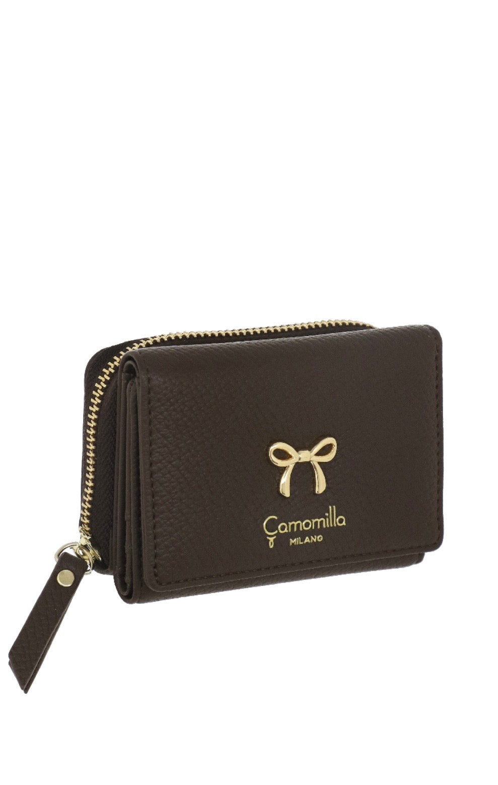 PORTAFOGLIO S DOUBLE MARRONE                                           Camomilla Milano