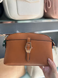 Borsa a tracolla camel                        Verde