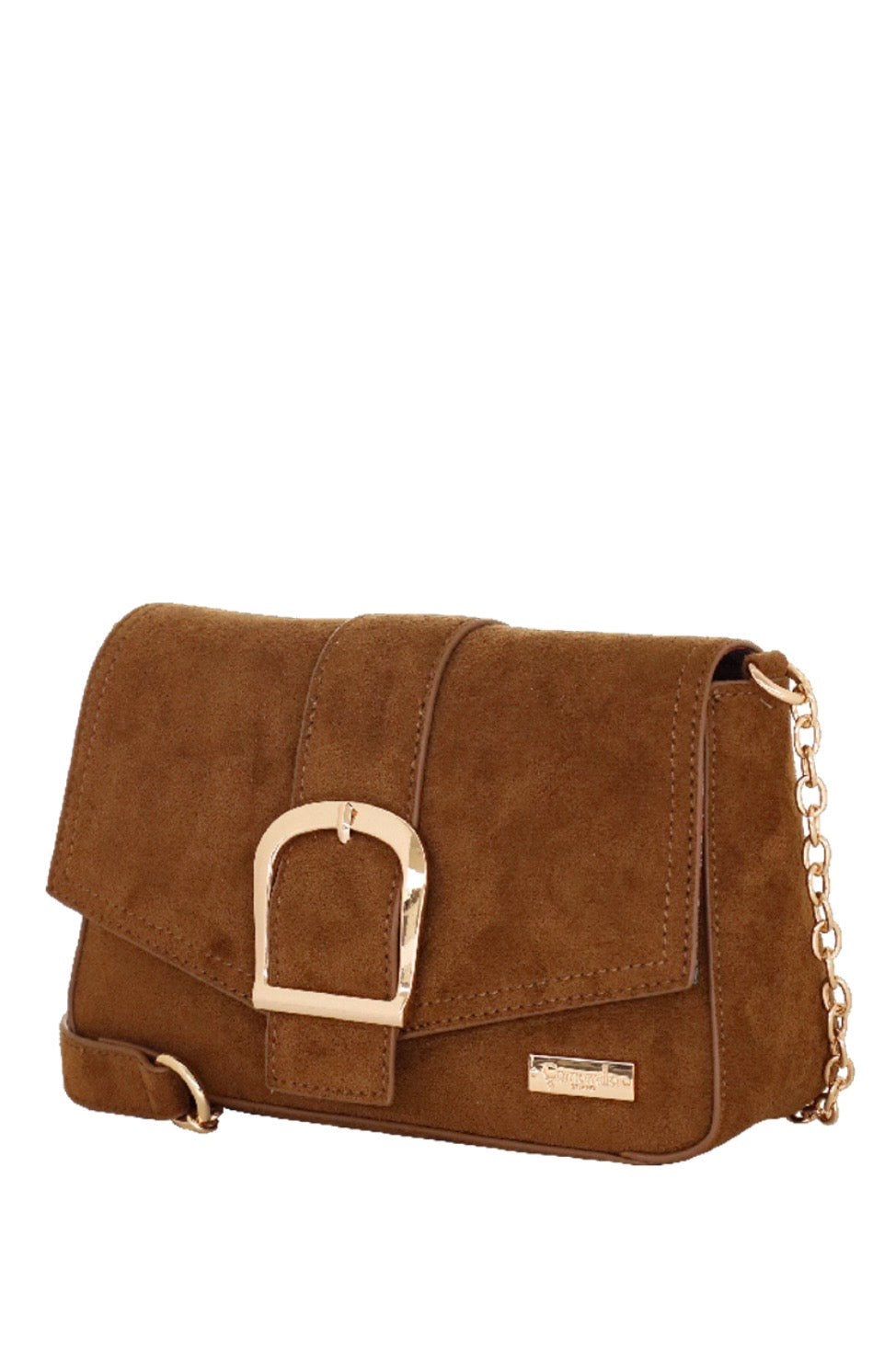 BORSA A TRACOLLA S SOFT HONEY COGNAC                                Camomilla Milano