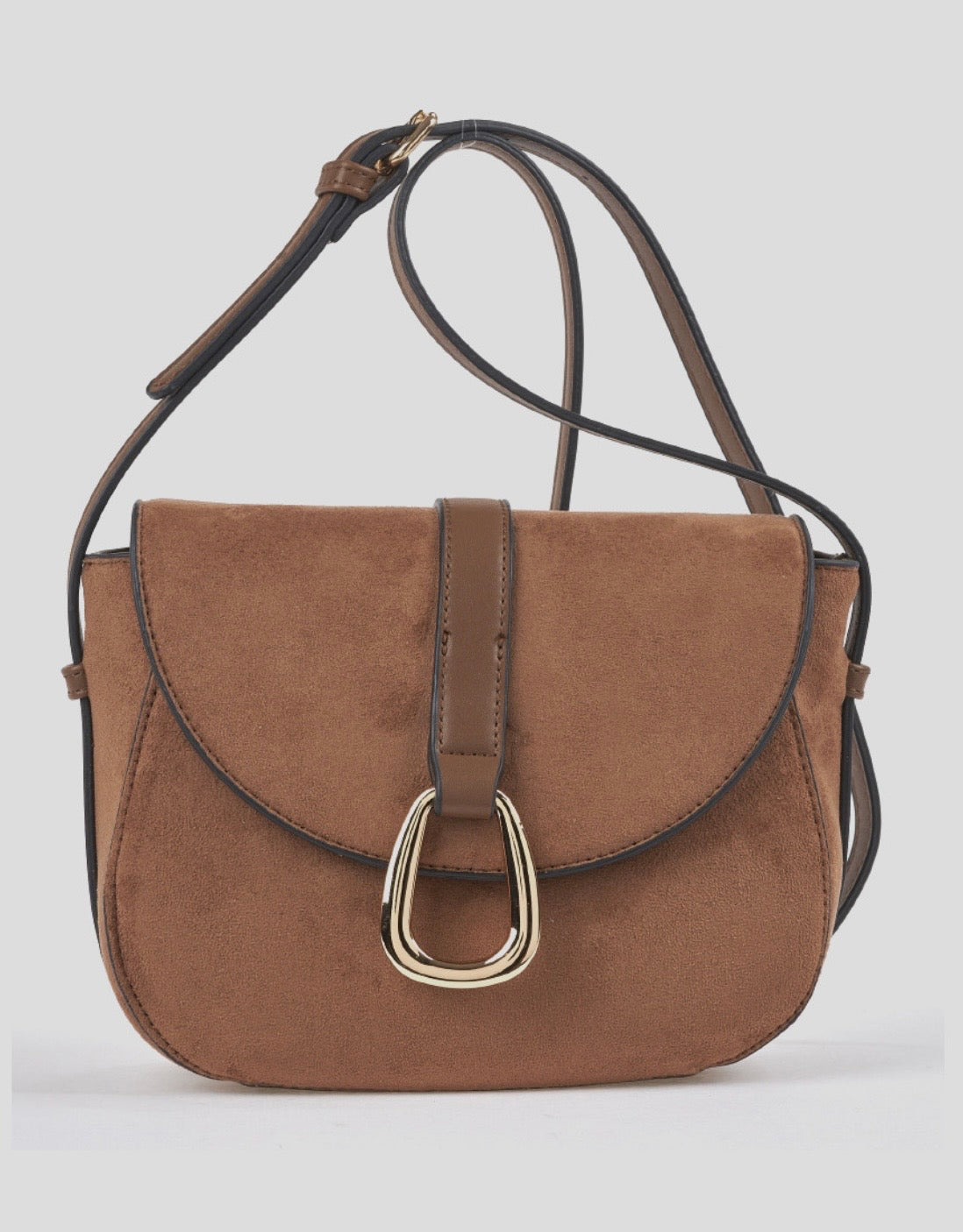 Borsa a tracolla camel                          Verde