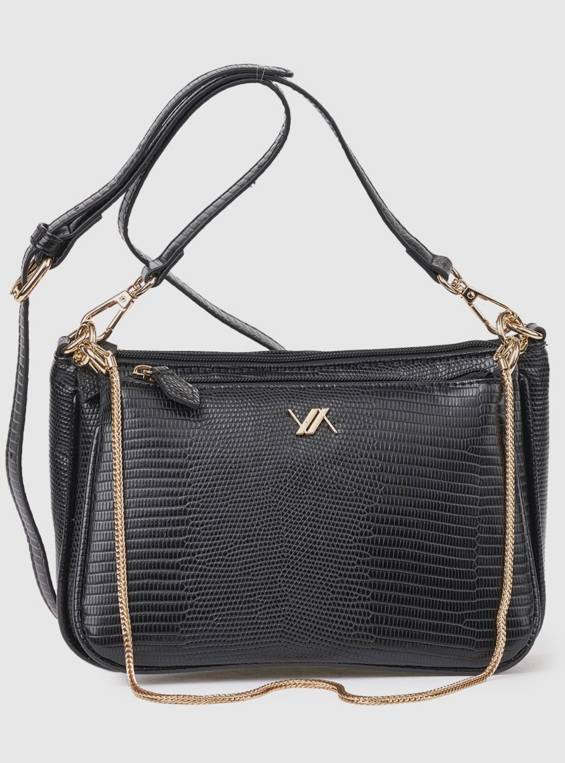 Borsa a tracolla black                         Verde