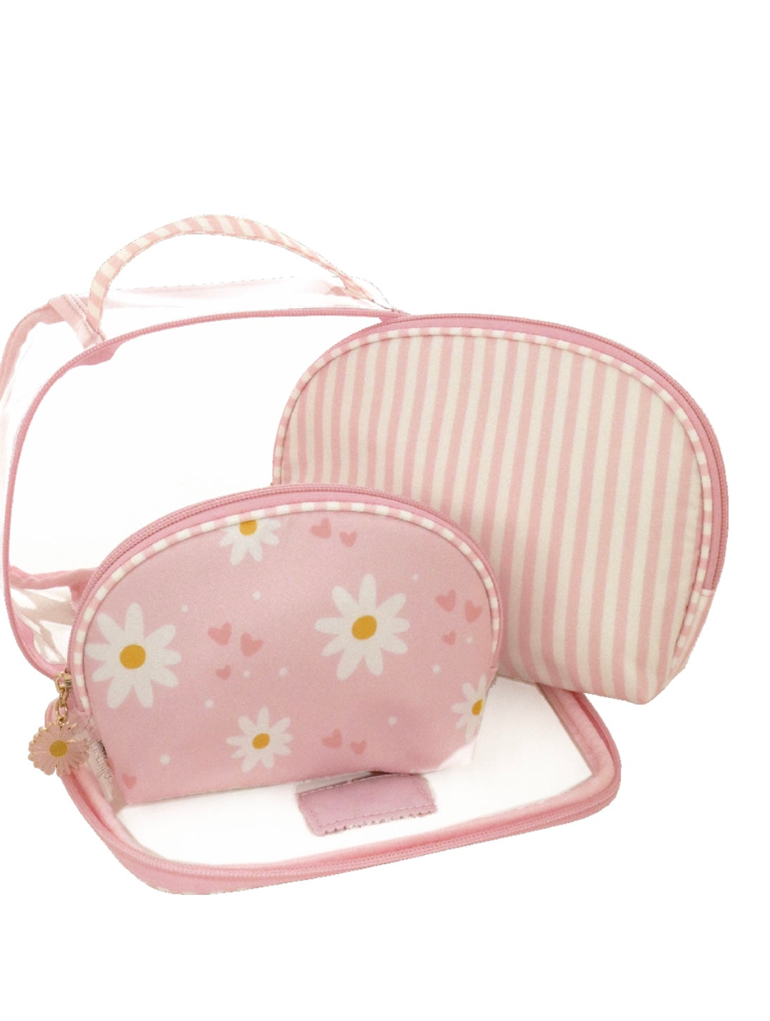 SET BEAUTY BAG S DAISY LOVE ROSA                                                      Camomilla milano