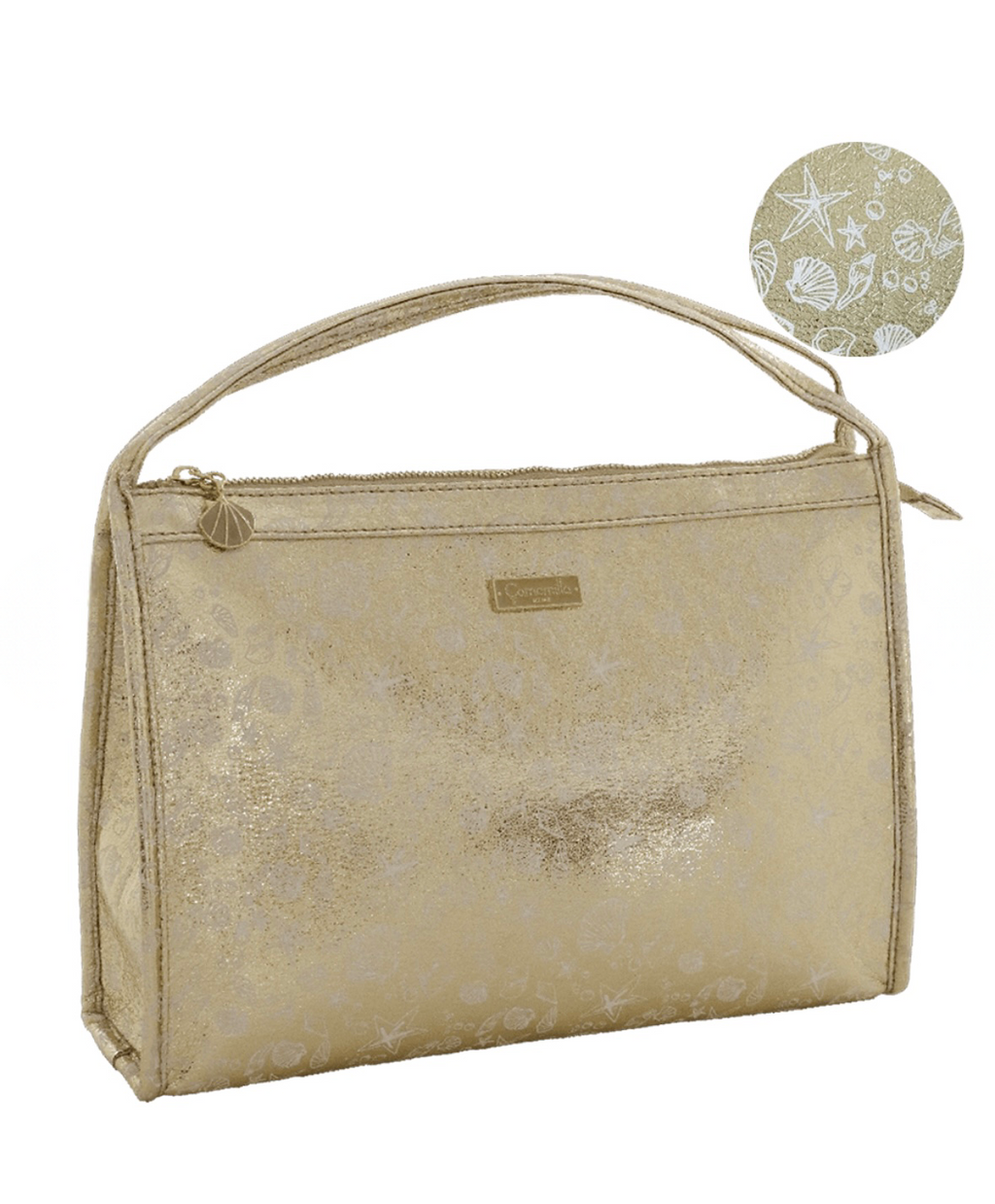 BUSTA L CON MANICI SHELL SHINE ORO                                         Camomilla milano