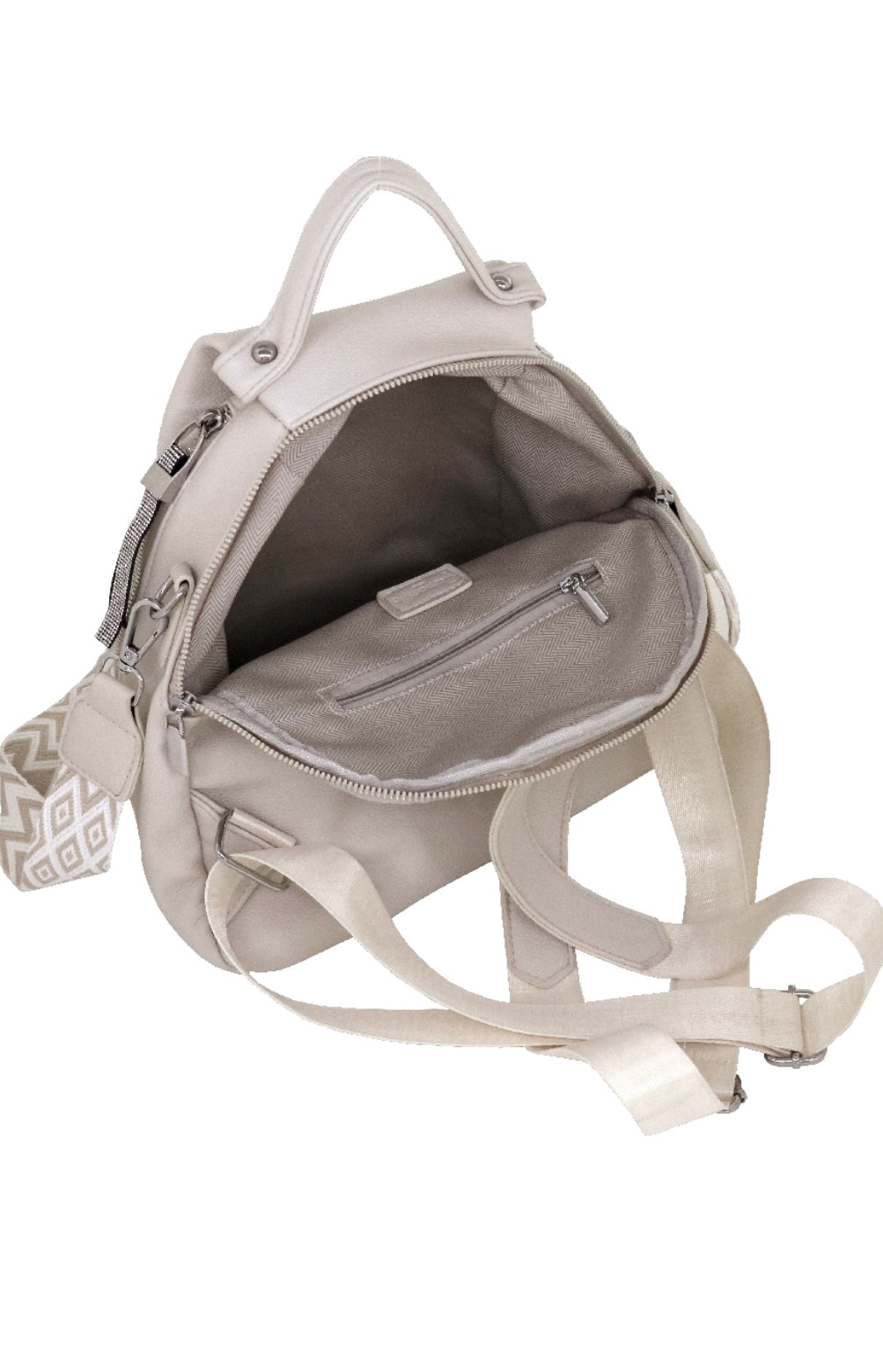 ZAINO CHIC FRIZZY BIANCO SC      Camomilla milano