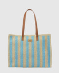 Borsa da mare blue                            Verde