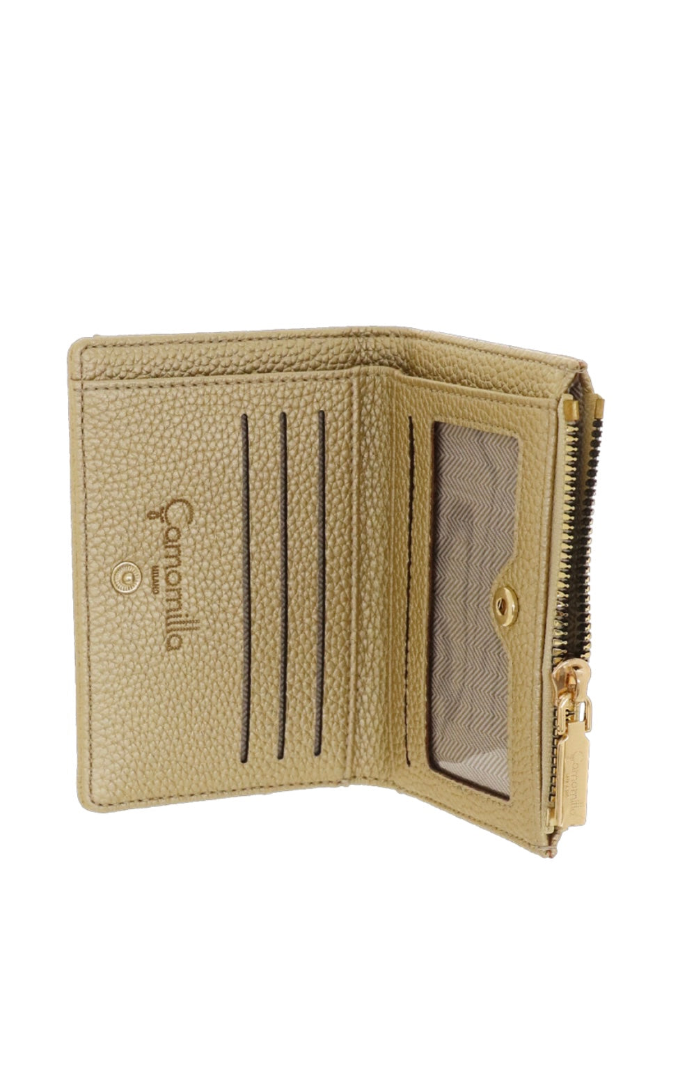 PORTAFOGLIO S GLASSE ORO         Camomilla milano