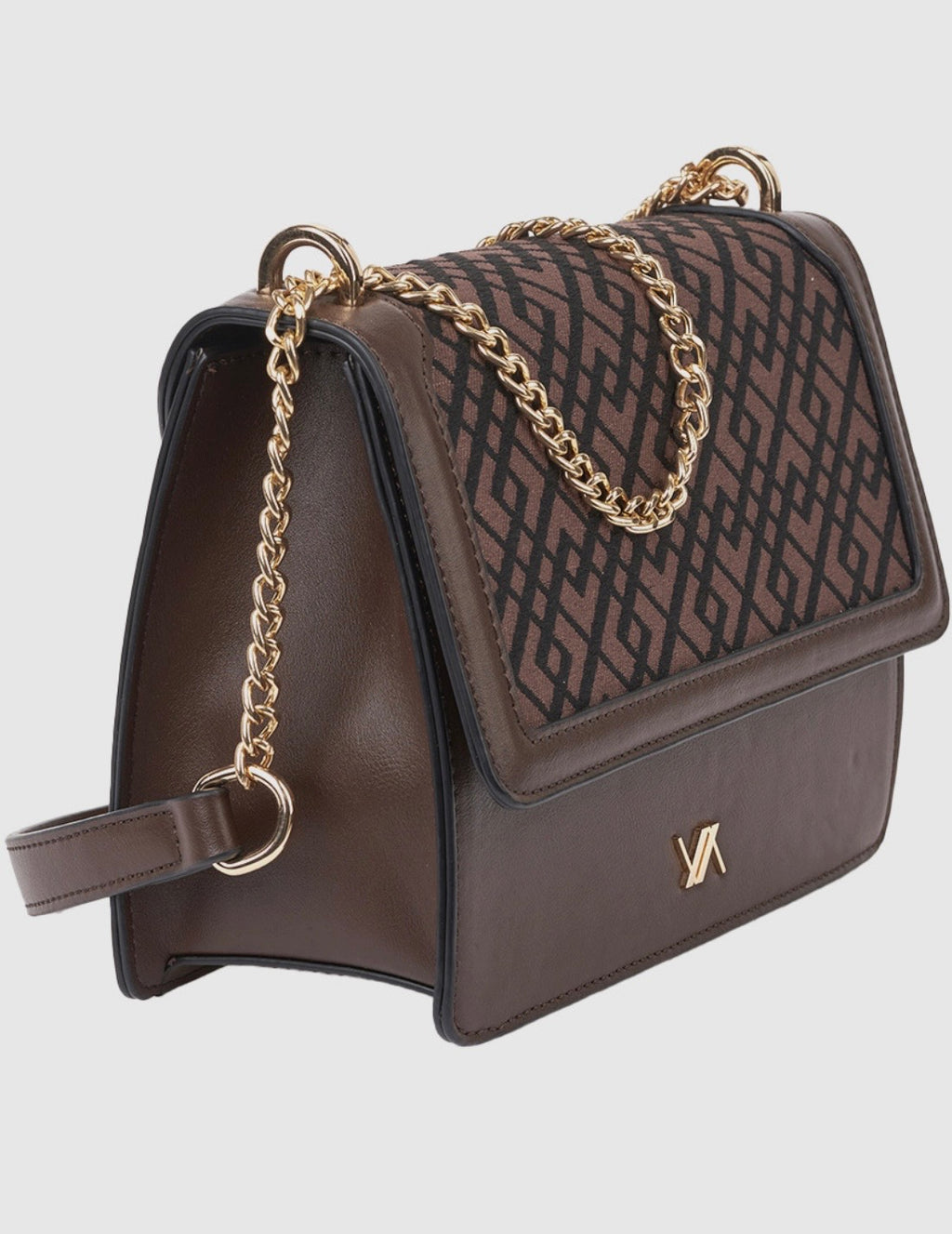 Borsa a spalla brown                          Verde