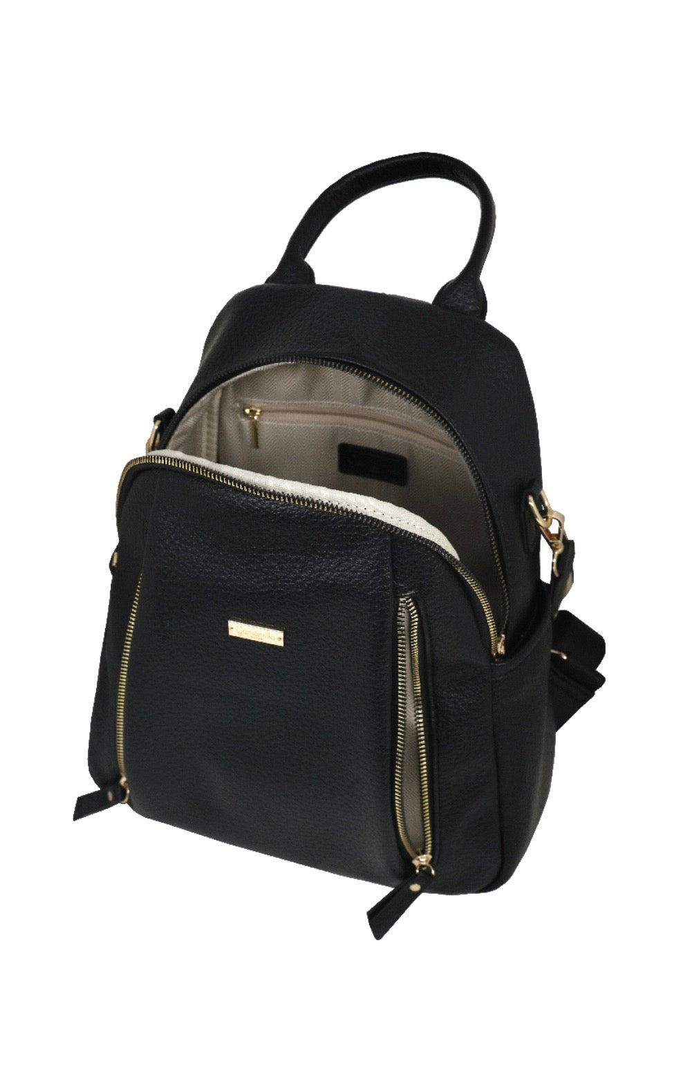 ZAINO CASUAL FRIZZY NERO           Camomilla Milano