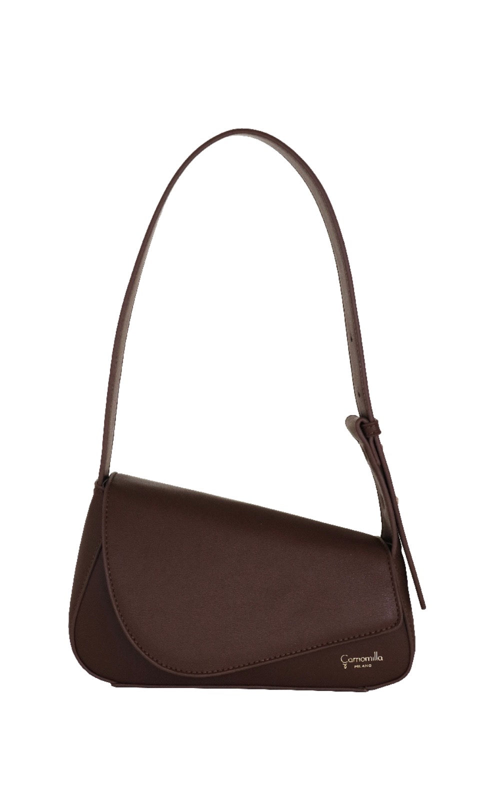 BORSA A SPALLA S LITTLE ICONS MARRONE                                           Camomilla Milano
