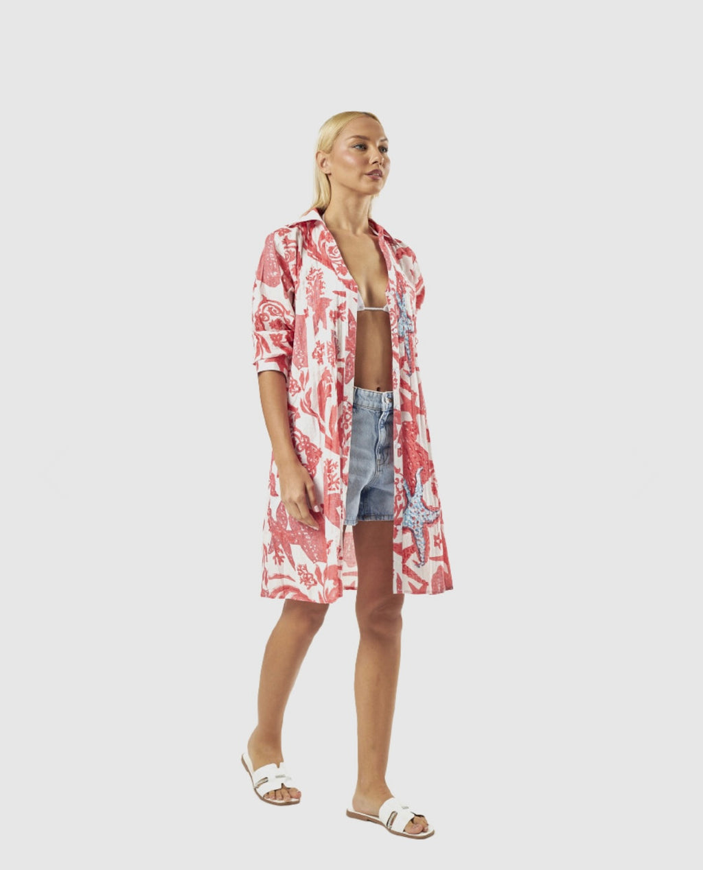 Abito Chemise red                              Verde