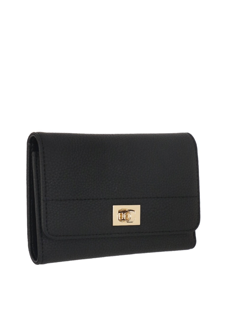 PORTAFOGLIO M FLAP TWIST NERO                                                   Camomilla Milano
