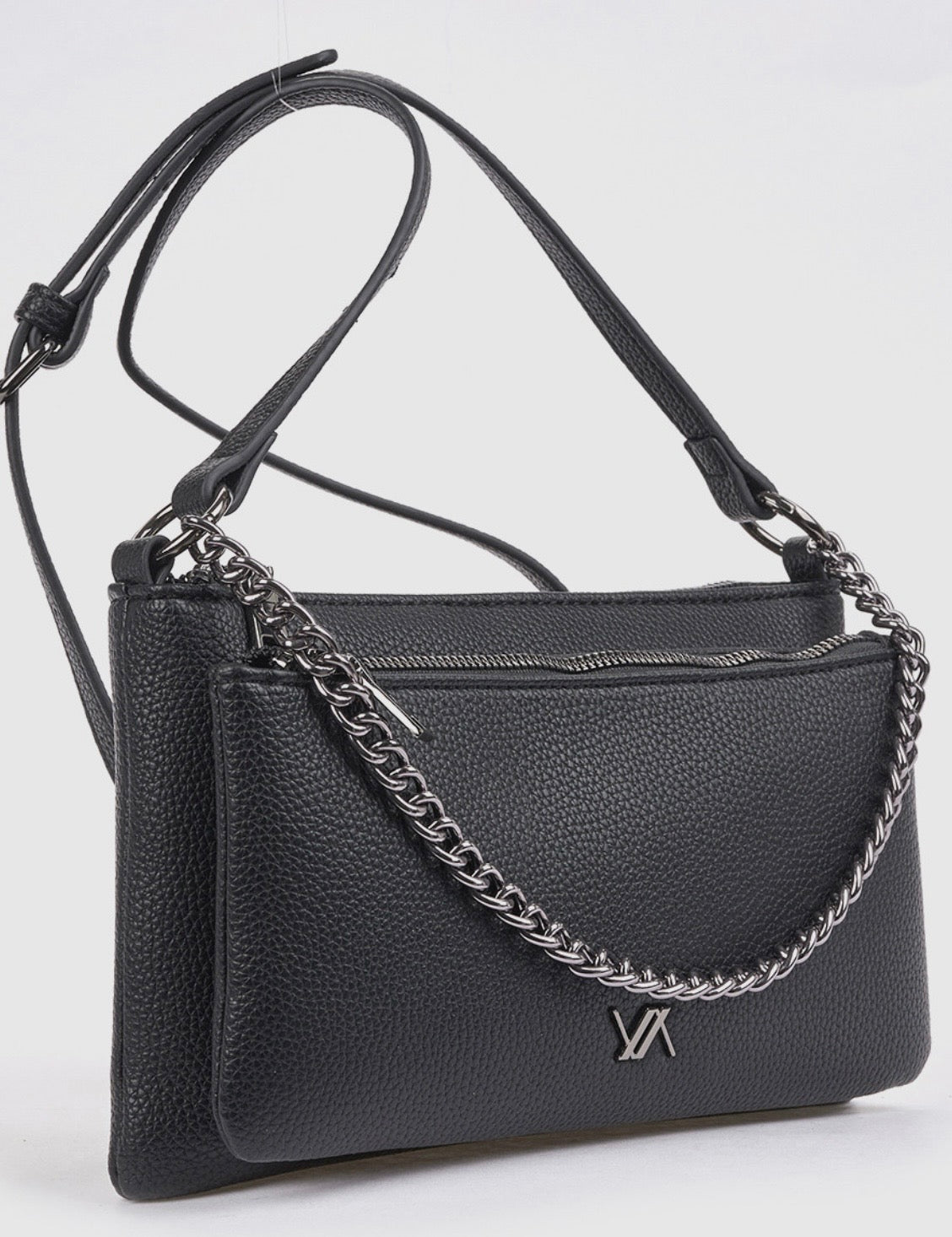 Borsa a tracolla black                          Verde