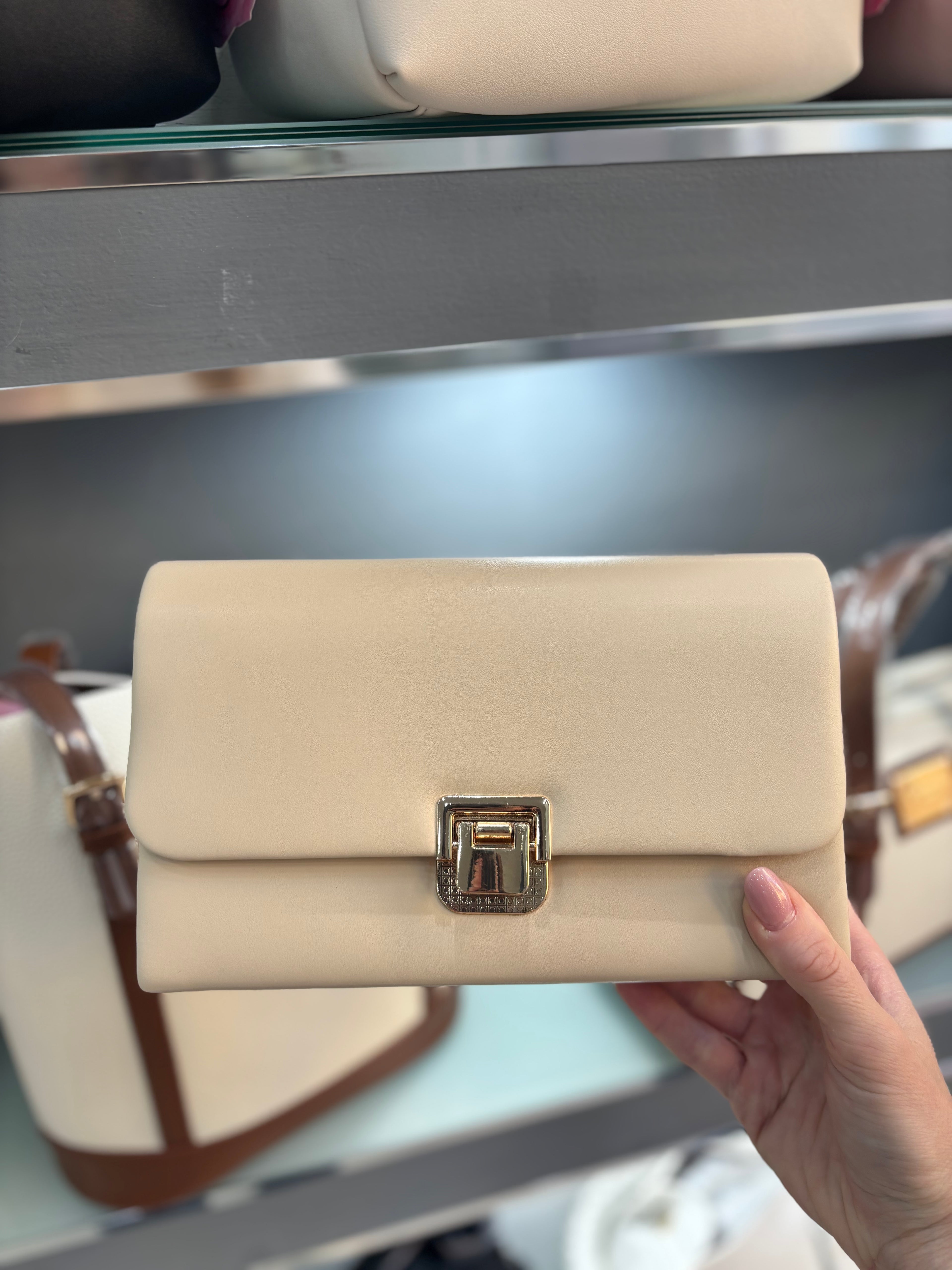 Borsa da sera beige                           Verde