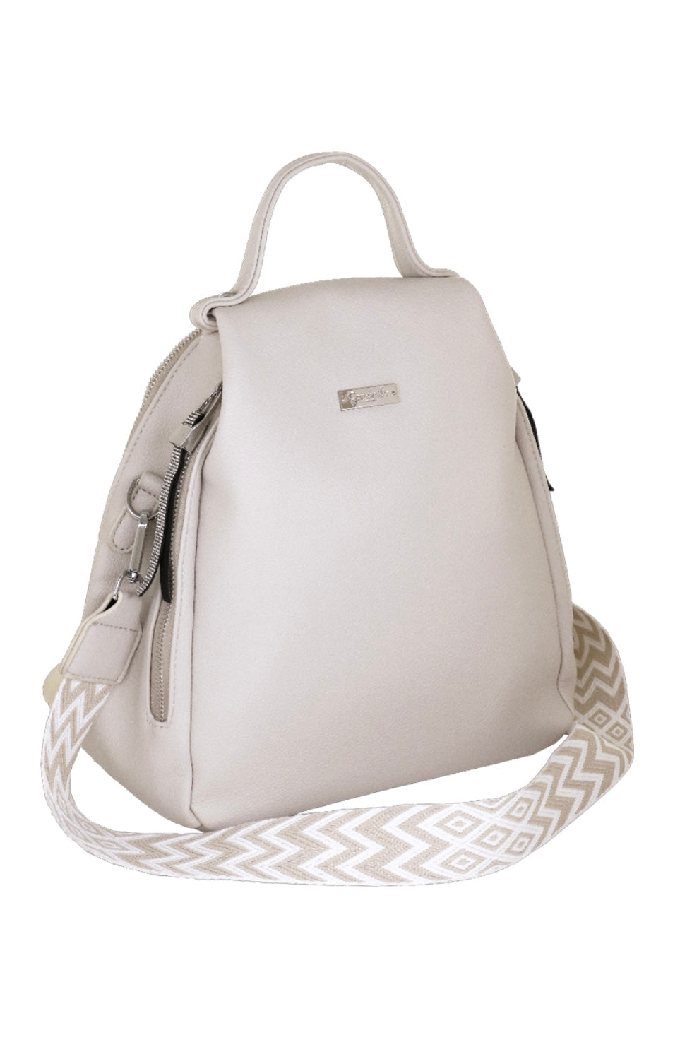 ZAINO CHIC FRIZZY BIANCO SC      Camomilla milano