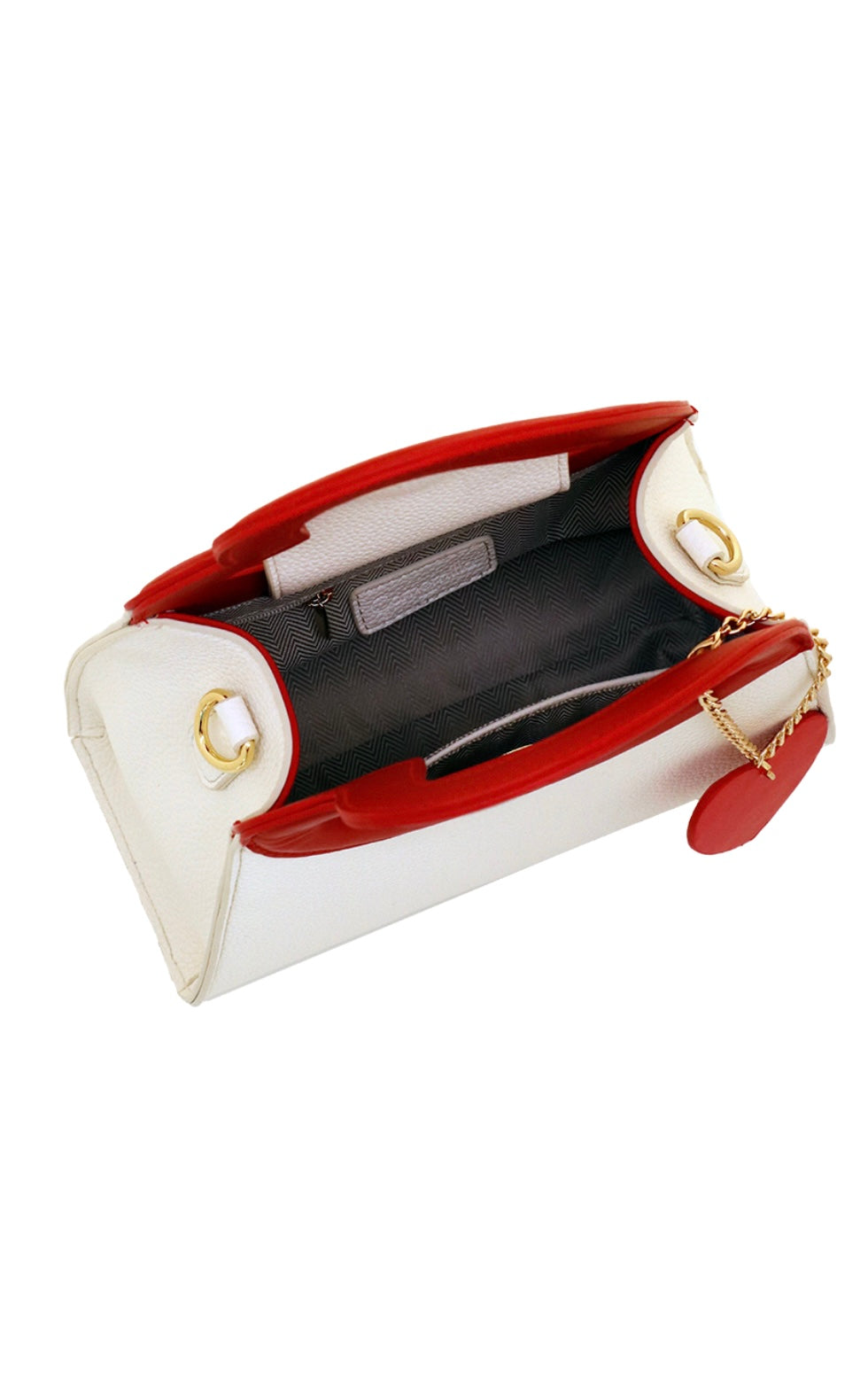 BORSA MANO S YES LOVE BIANCO                                                Camomilla milano