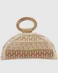 Borsa da sera beige                           Verde