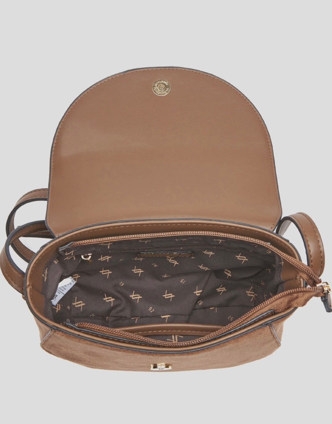 Borsa a tracolla camel                          Verde