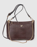 Borsa a tracolla brown                        Verde