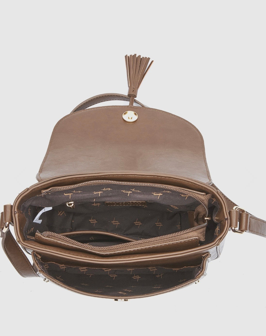 Borsa a tracolla brown                        Verde
