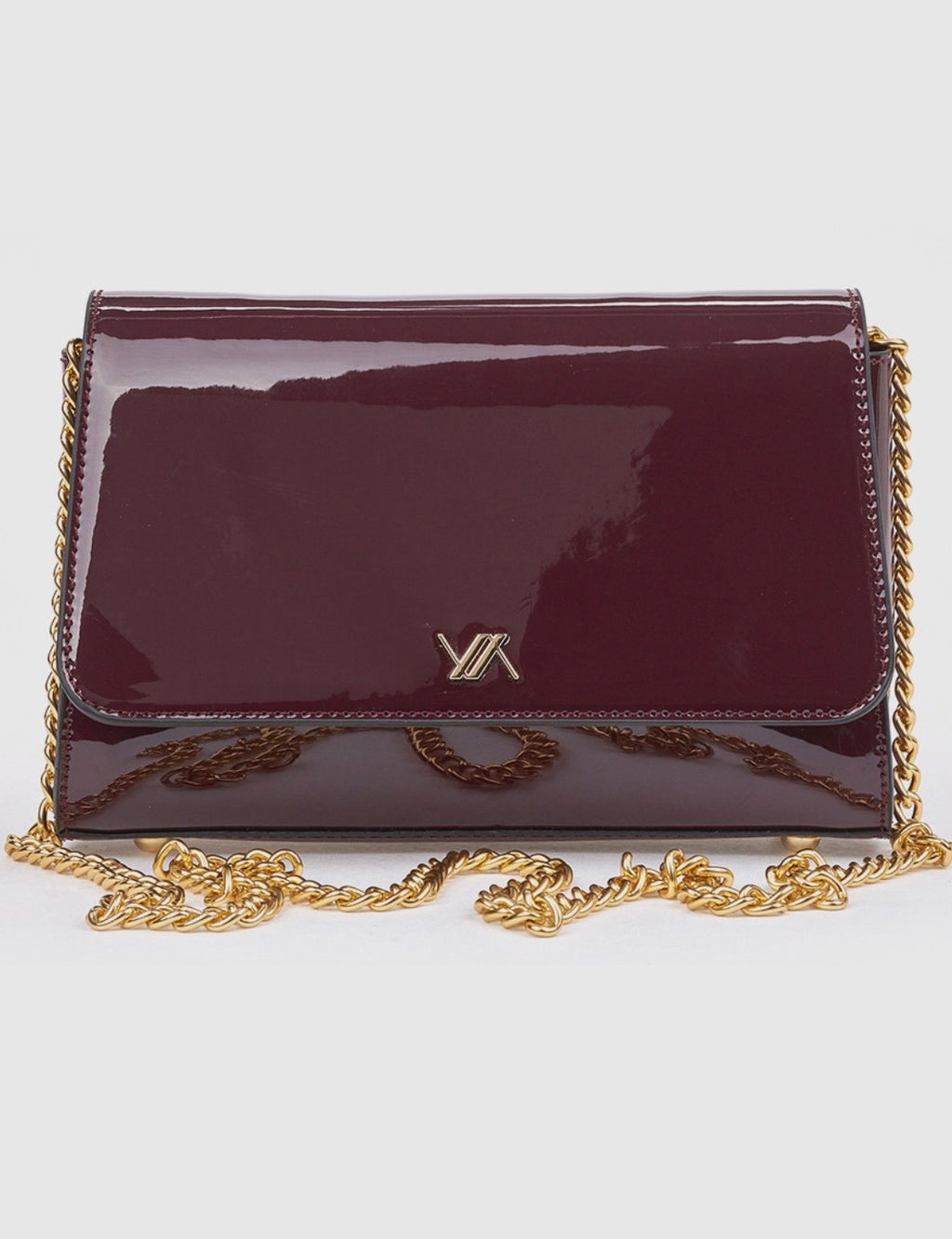 Borsa a tracolla bordeaux                  Verde