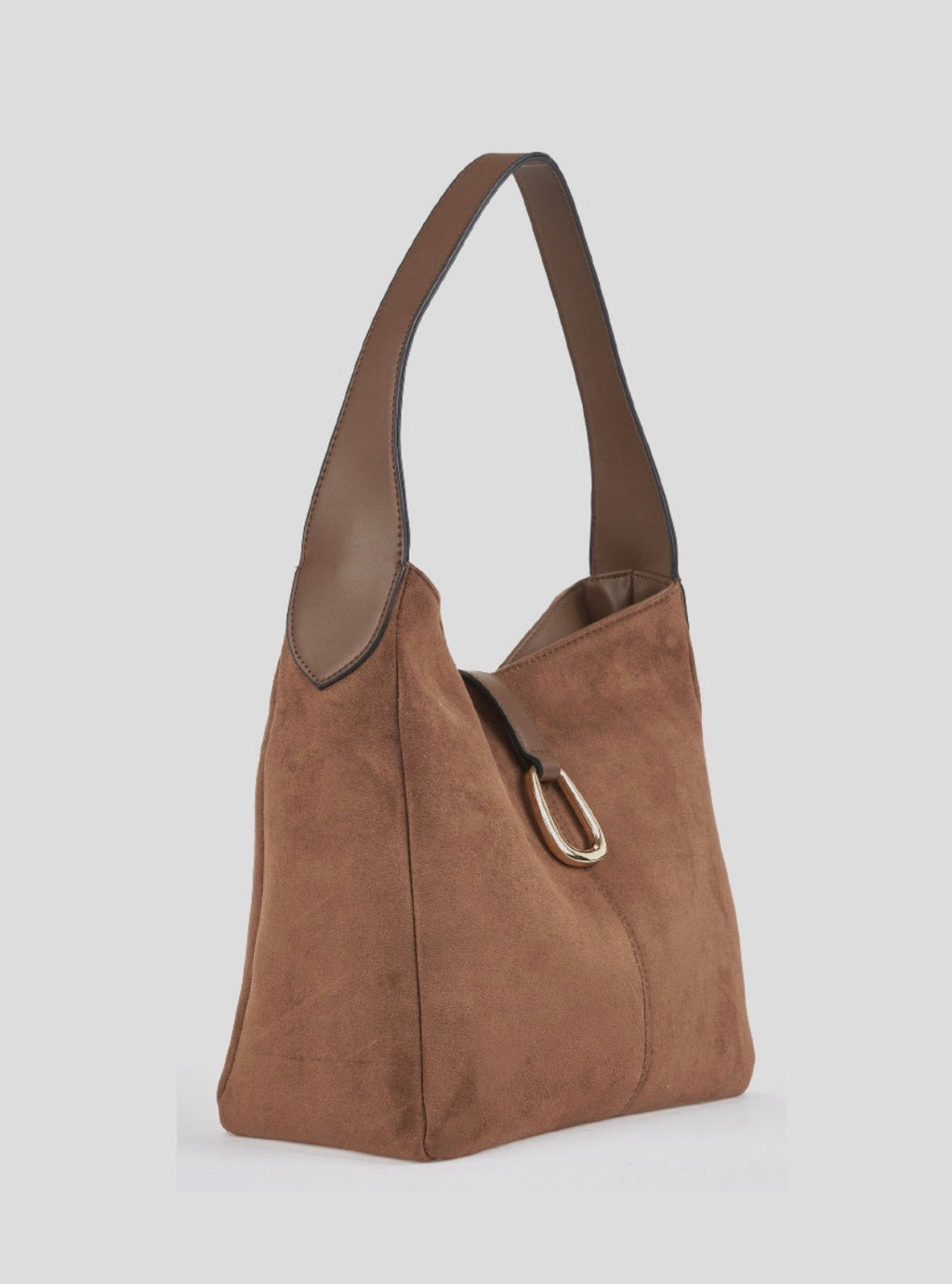 Borsa a spalla camel                           Verde