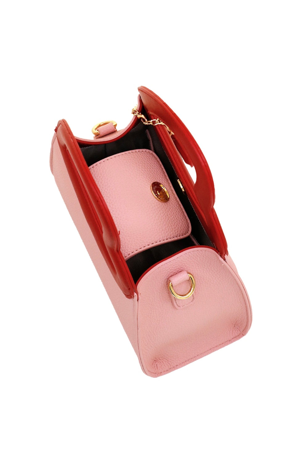 BORSA MANO S YES LOVE ROSA      Camomilla milano