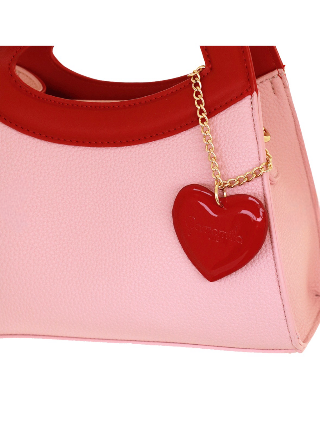 BORSA MANO S YES LOVE ROSA      Camomilla milano