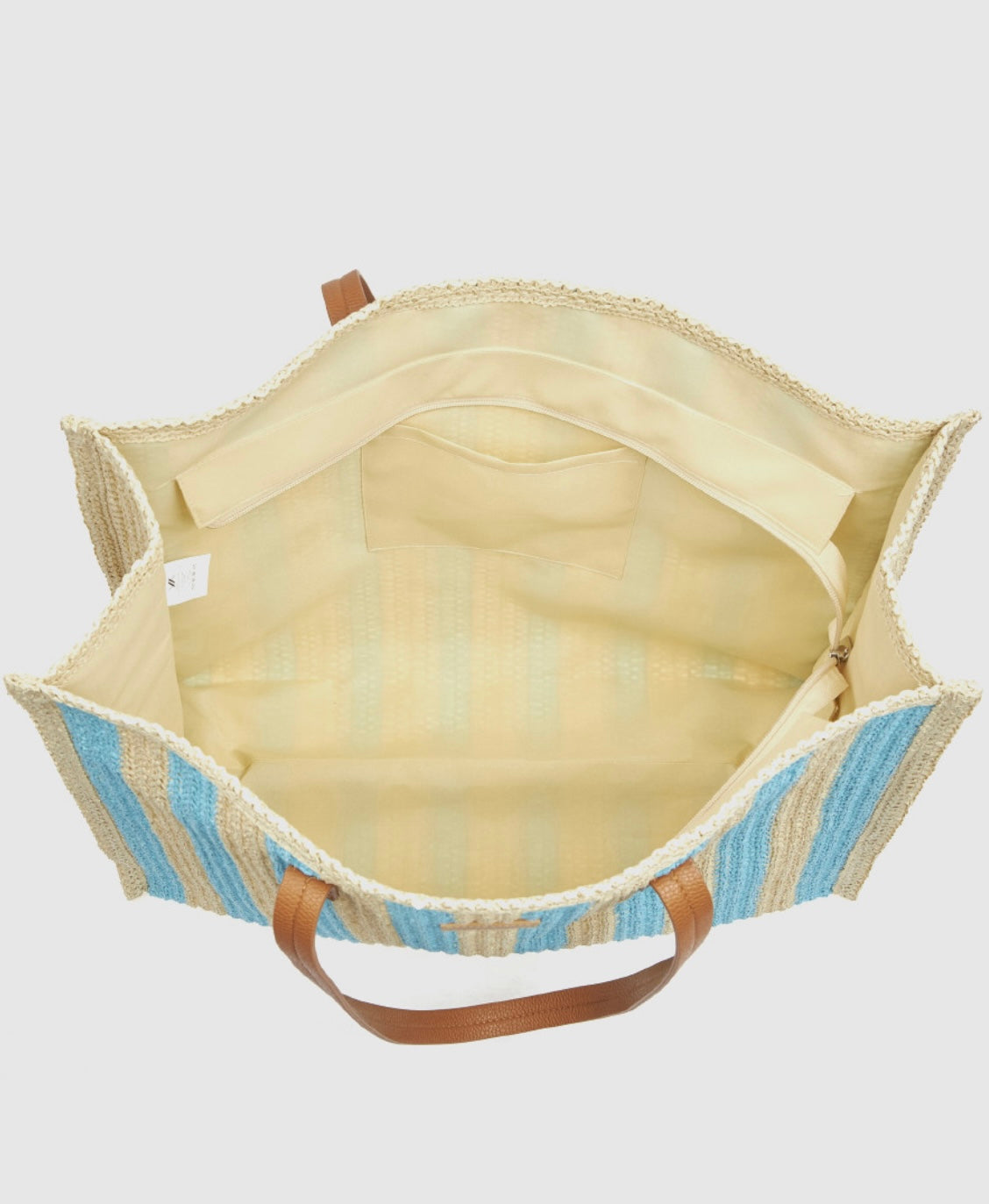 Borsa da mare blue                            Verde