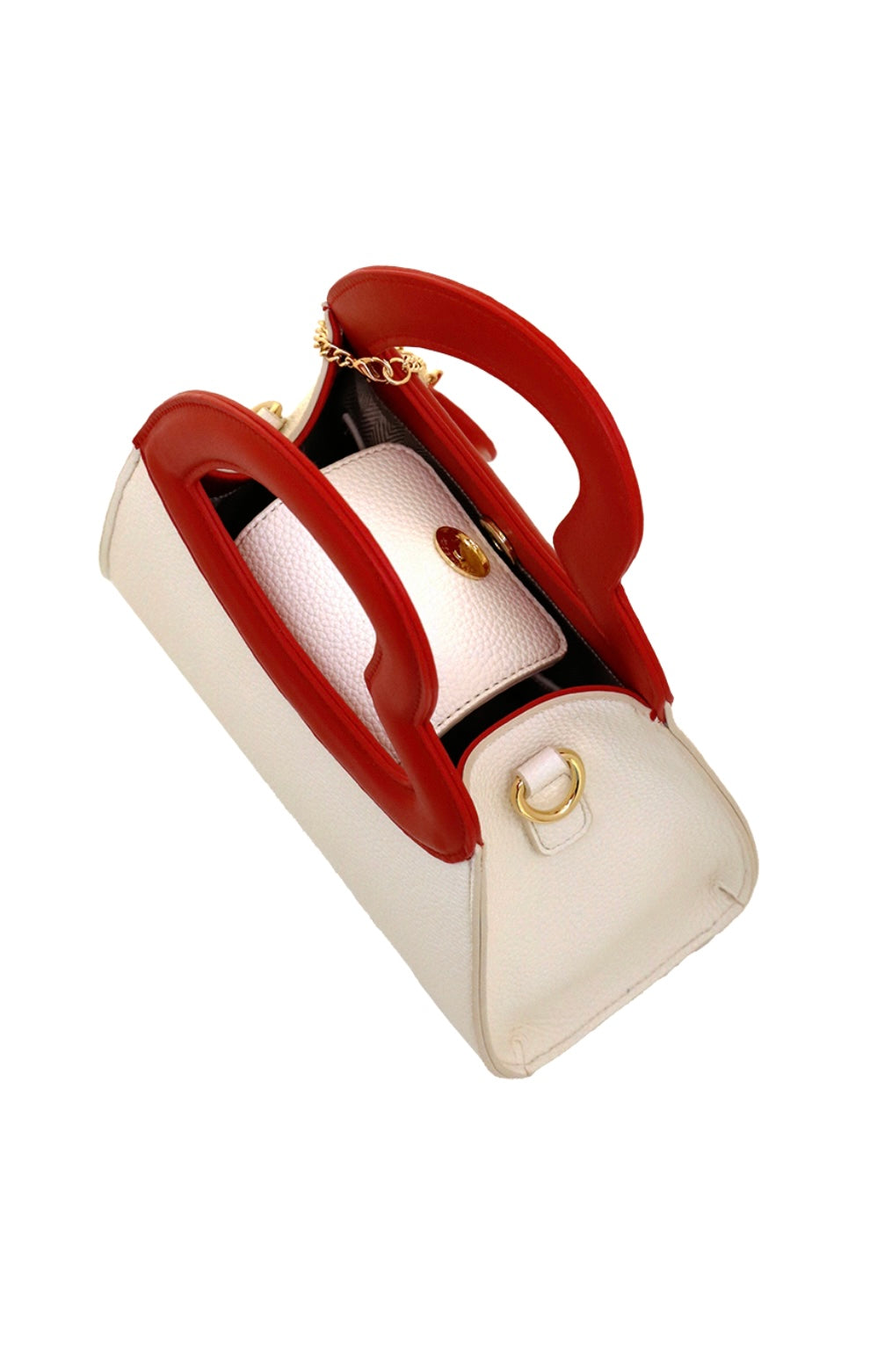 BORSA MANO S YES LOVE BIANCO                                                Camomilla milano