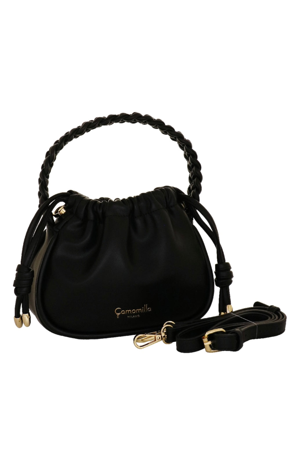 BORSA MANO S SOFT KISS NERO SC/P                                                   Camomilla milano