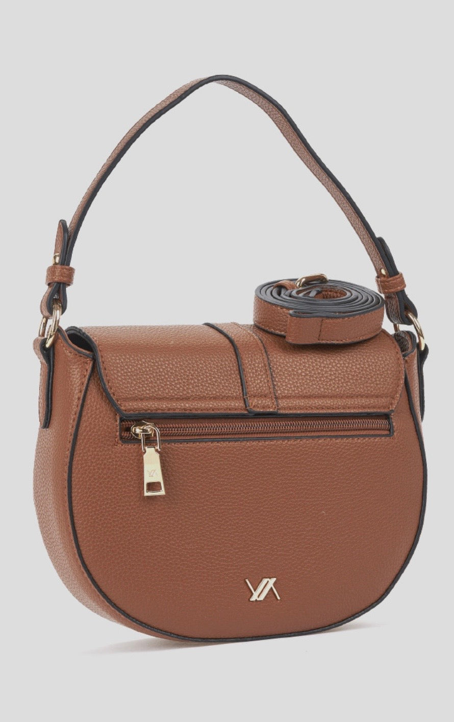 Borsa a spalla camel                           Verde