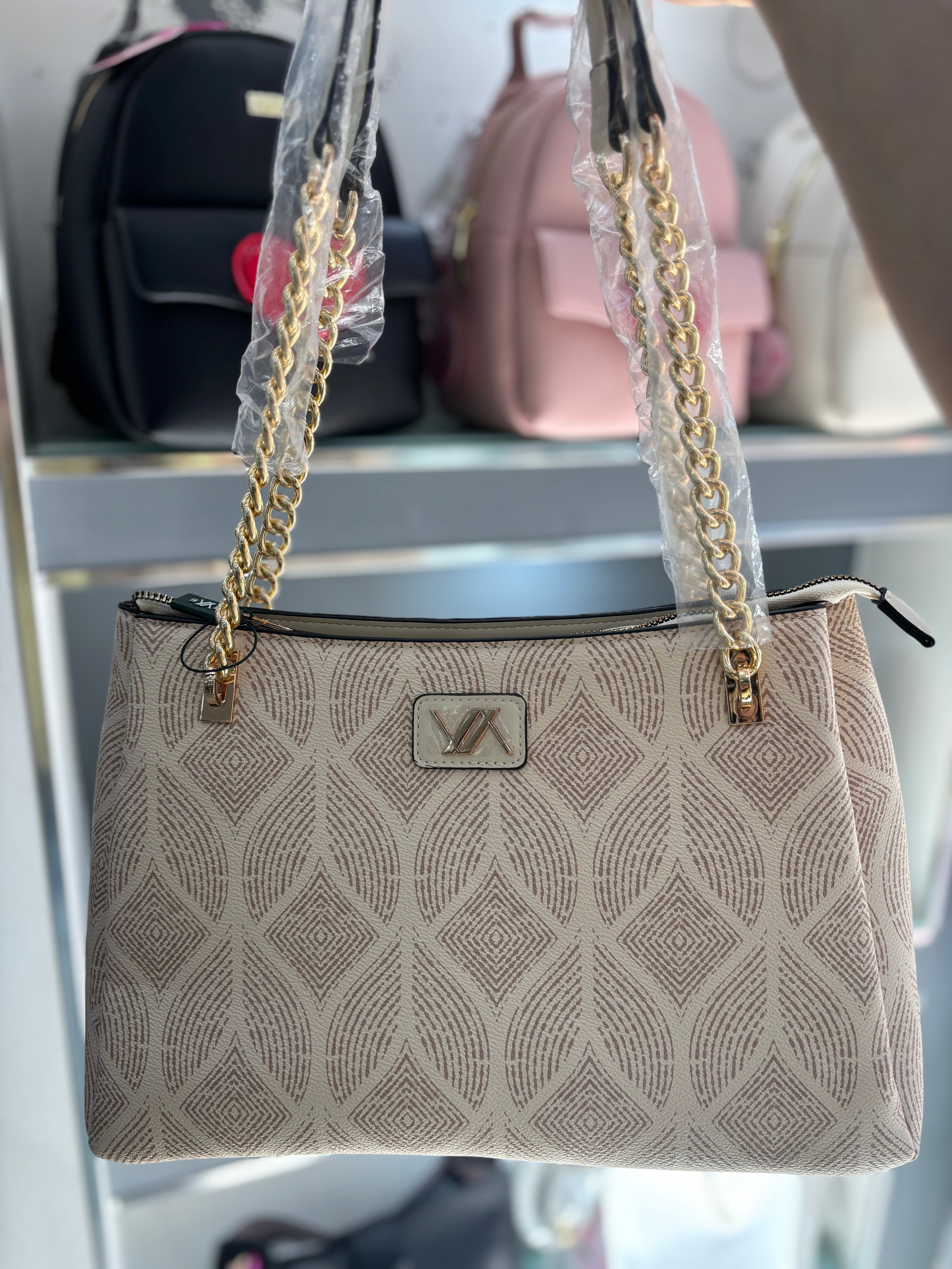 Borsa a spalla ivory                              Verde