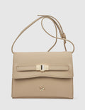 Borsa a tracolla beige                        Verde