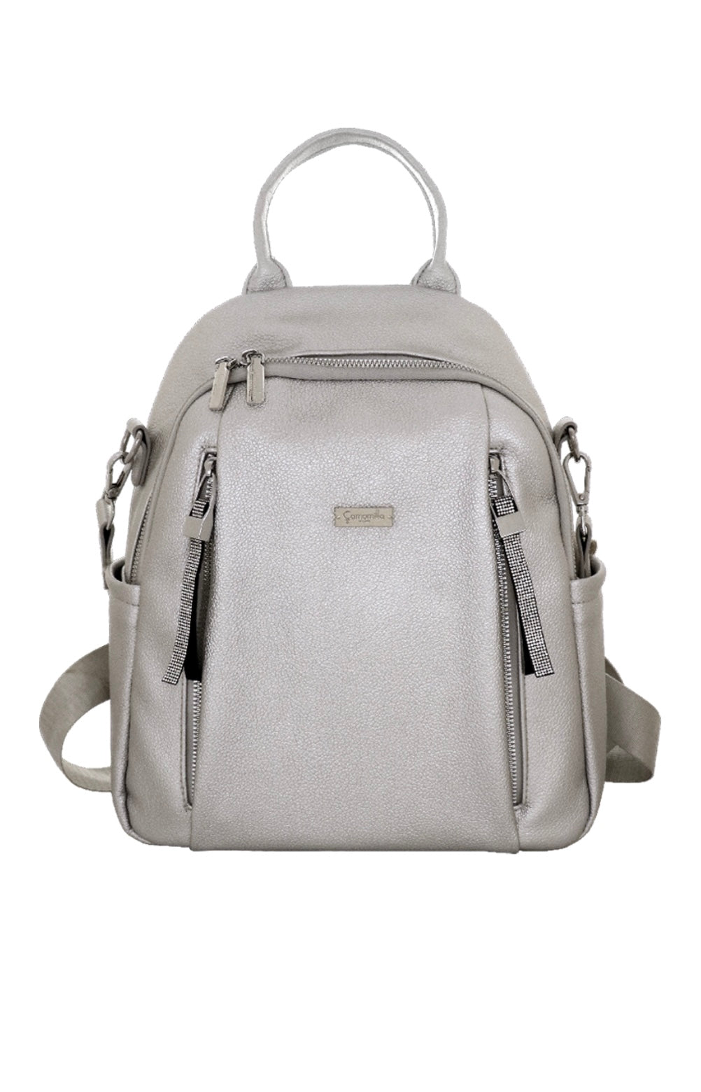 ZAINO CASUAL FRIZZY ARGENTO    Camomilla milano