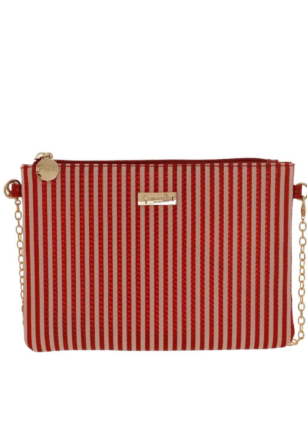 TRACOLLA ERI PICCOLA COLORFUL RED STRIPE                     Camomilla milano