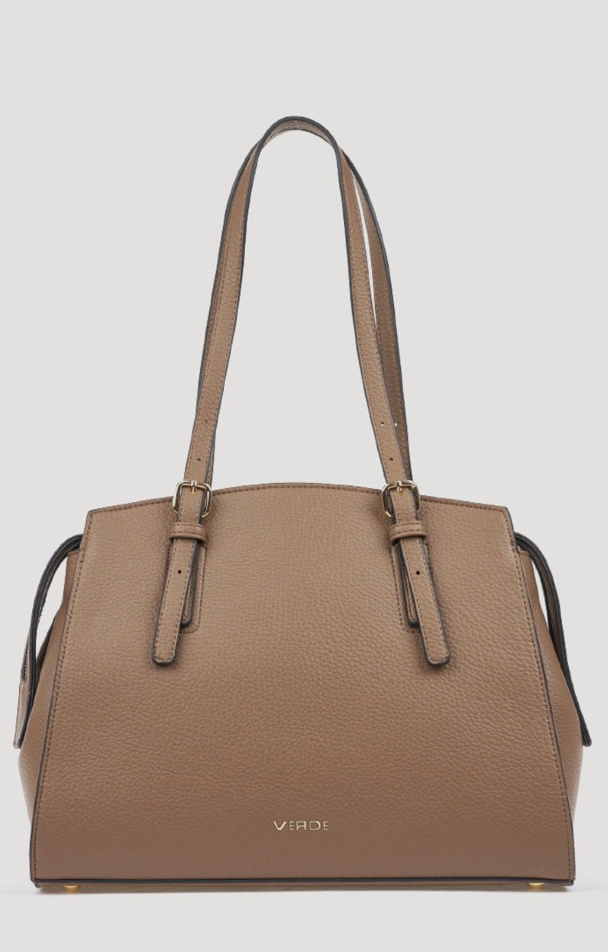 Borsa a spalla taupe                           Verde