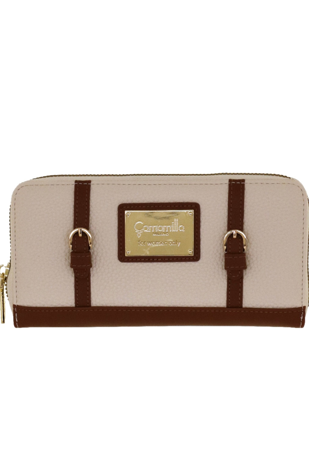 PORTAFOGLIO ZIP L TOFFEE BIANCO                                               Camomilla milano
